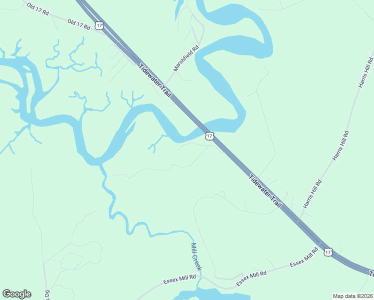 map of restaurants, bars, coffee shops, grocery stores, and more near 285 Ferry Landing Road in Dunnsville