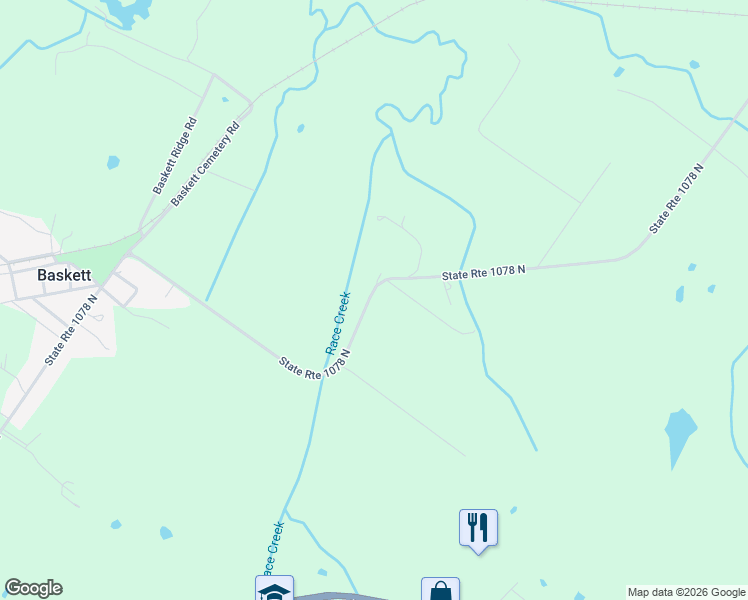 map of restaurants, bars, coffee shops, grocery stores, and more near 11500 Highway 1078 in Henderson