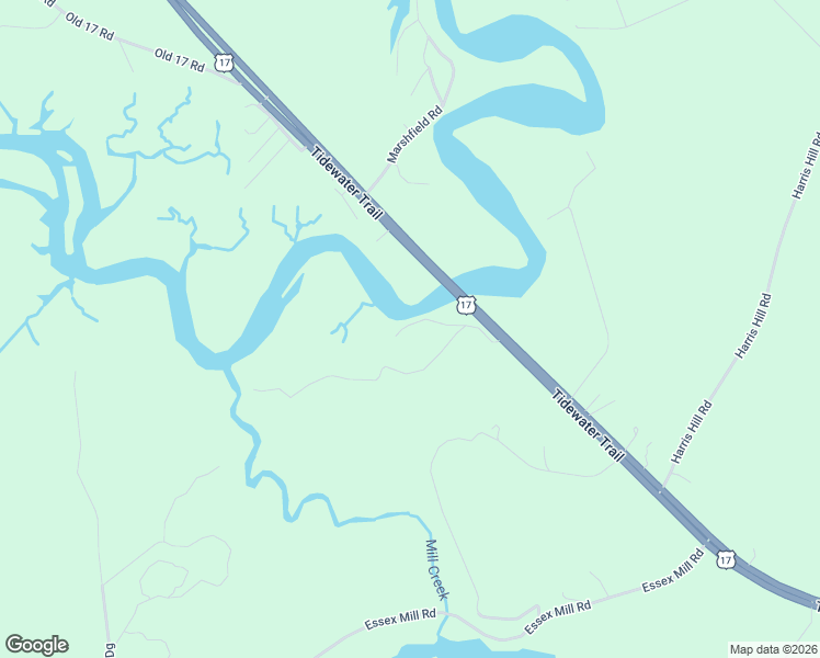 map of restaurants, bars, coffee shops, grocery stores, and more near 285 Ferry Landing Road in Dunnsville
