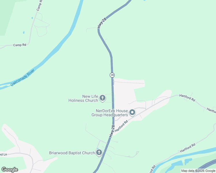map of restaurants, bars, coffee shops, grocery stores, and more near 19826 Highway 28 in Dixon