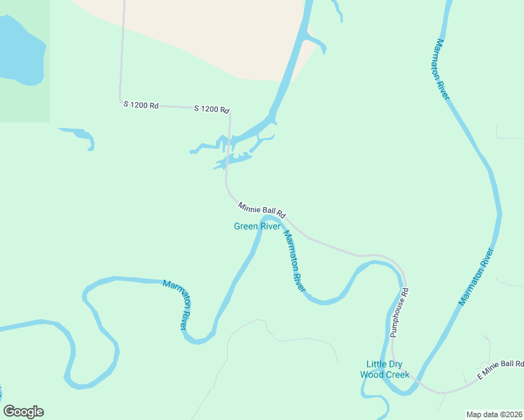 map of restaurants, bars, coffee shops, grocery stores, and more near Minnie Ball Road in Horton
