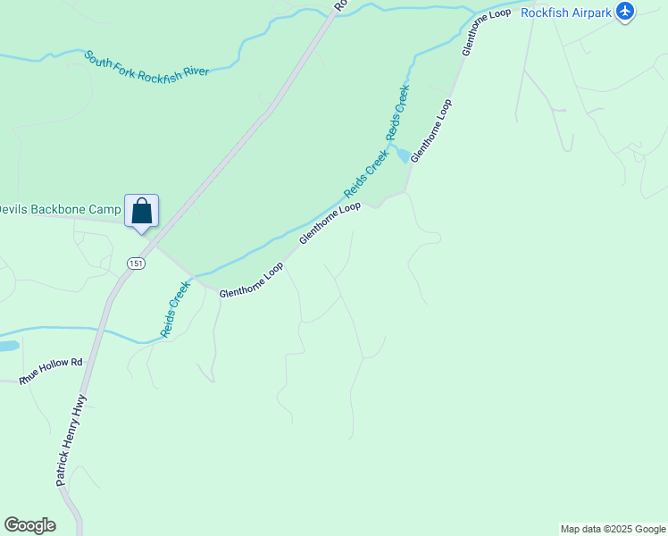 map of restaurants, bars, coffee shops, grocery stores, and more near 390 Dogwood Lane in Nellysford