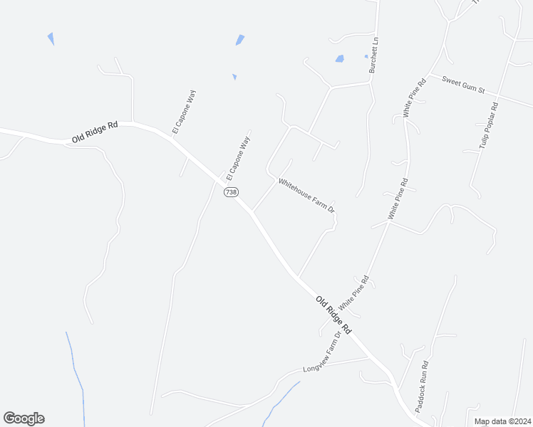 map of restaurants, bars, coffee shops, grocery stores, and more near 17080 Whitehouse Farm Drive in Beaverdam