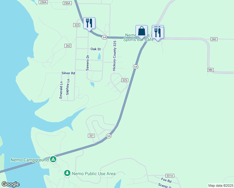 map of restaurants, bars, coffee shops, grocery stores, and more near 23334 Lindley Cove Drive in Pittsburg