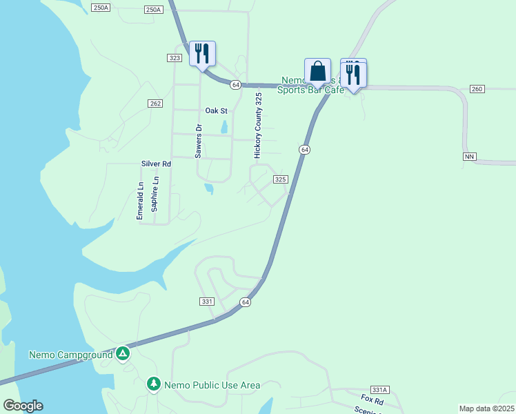 map of restaurants, bars, coffee shops, grocery stores, and more near 23334 Lindley Cove Drive in Pittsburg
