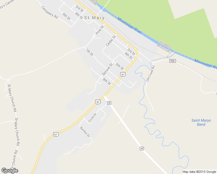 map of restaurants, bars, coffee shops, grocery stores, and more near 855 Mulberry Street in Saint Mary