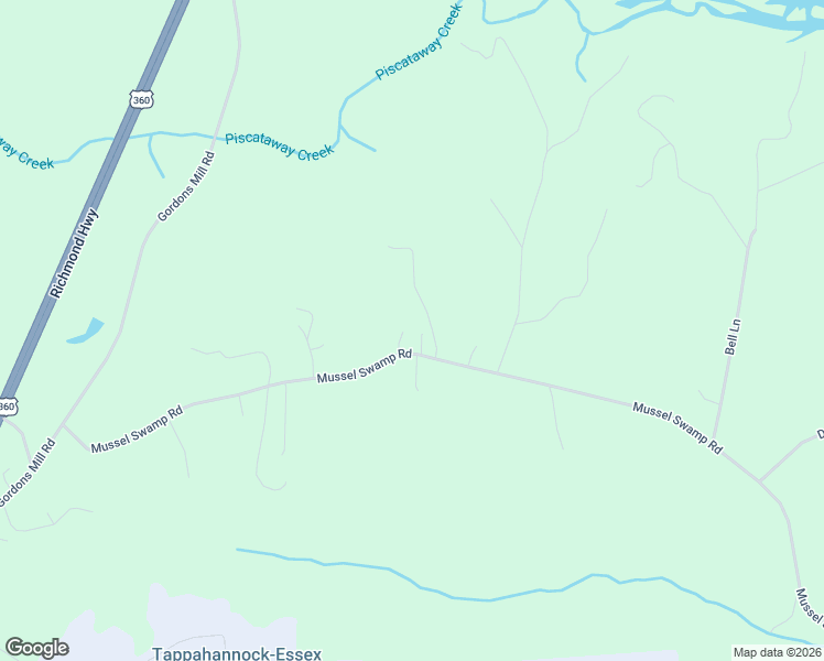 map of restaurants, bars, coffee shops, grocery stores, and more near 139-147 Park Lane in Tappahannock