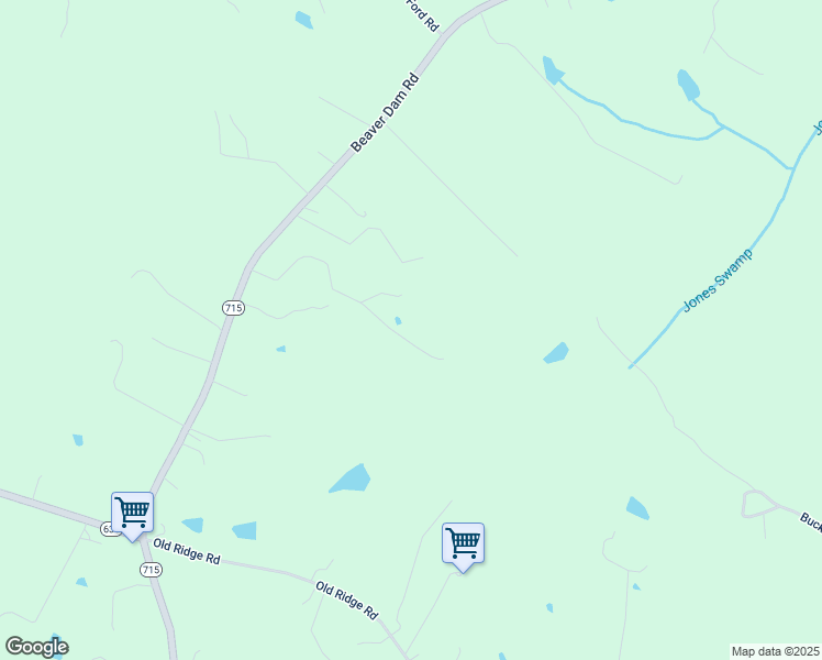 map of restaurants, bars, coffee shops, grocery stores, and more near 17140 Beaver Dam Road in Beaverdam