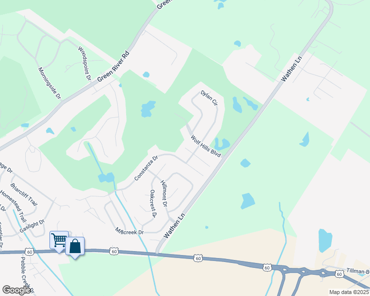 map of restaurants, bars, coffee shops, grocery stores, and more near 998 West Knight Court in Henderson