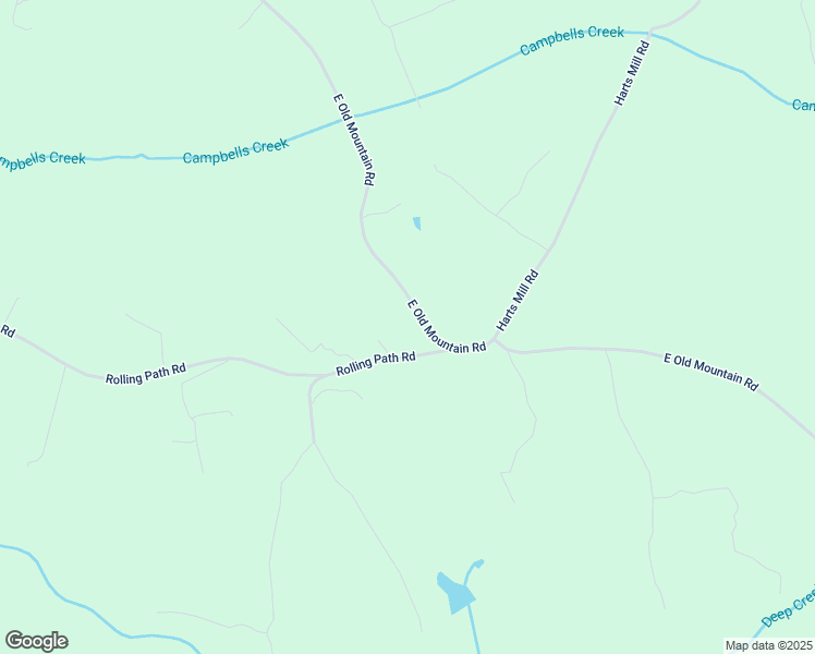 map of restaurants, bars, coffee shops, grocery stores, and more near 1935 East Old Mountain Road in Mineral