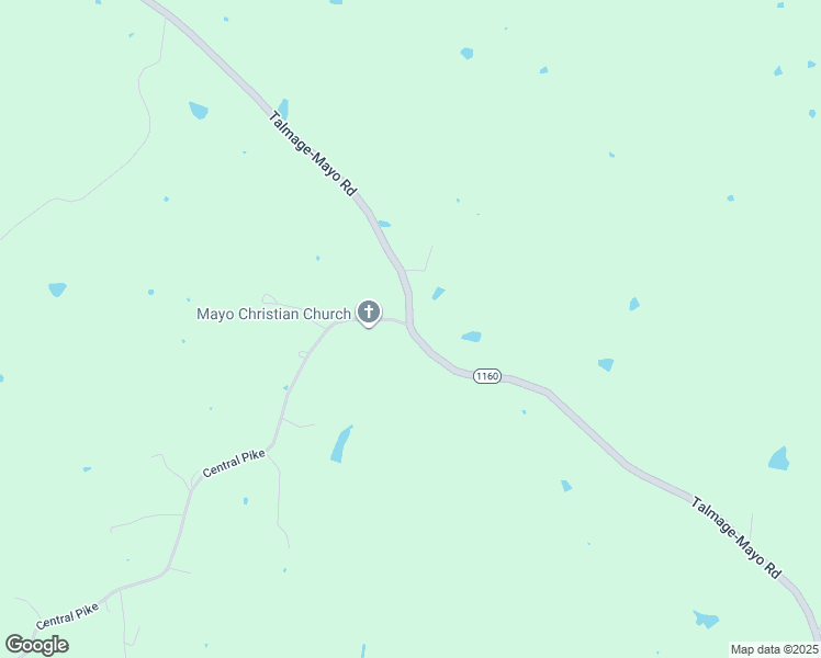 map of restaurants, bars, coffee shops, grocery stores, and more near Talmage Mayo Road in Harrodsburg