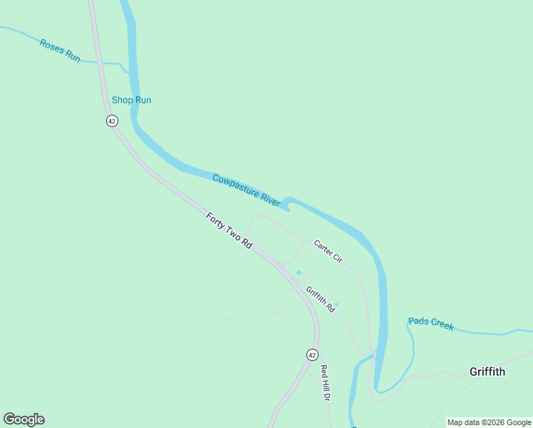 map of restaurants, bars, coffee shops, grocery stores, and more near 619 Carter Circle in Clifton Forge