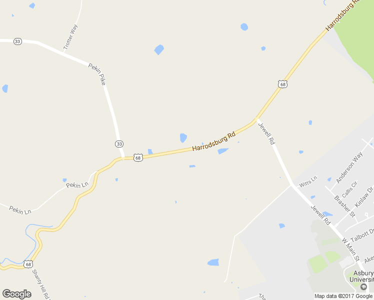 map of restaurants, bars, coffee shops, grocery stores, and more near 9635 Harrodsburg Road in Wilmore