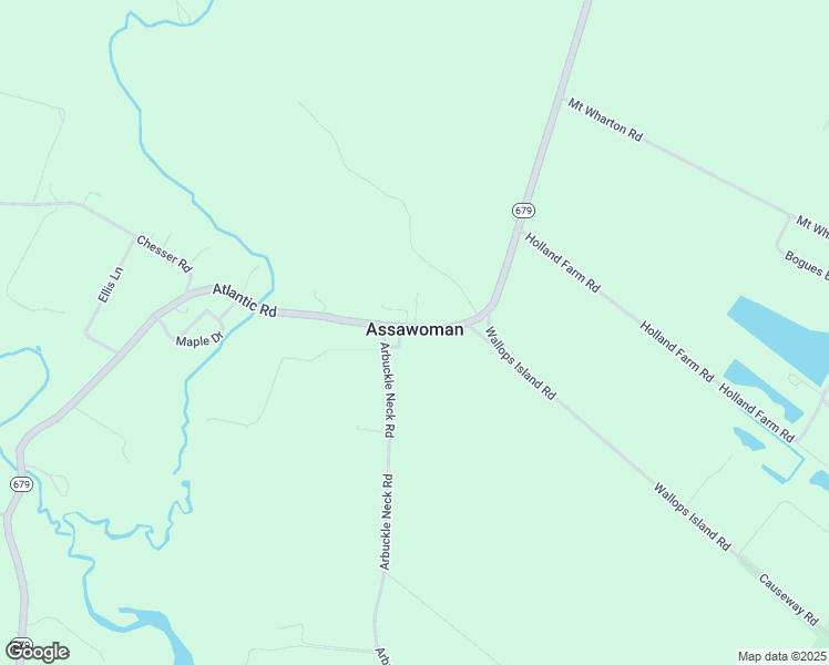 map of restaurants, bars, coffee shops, grocery stores, and more near in Assawoman