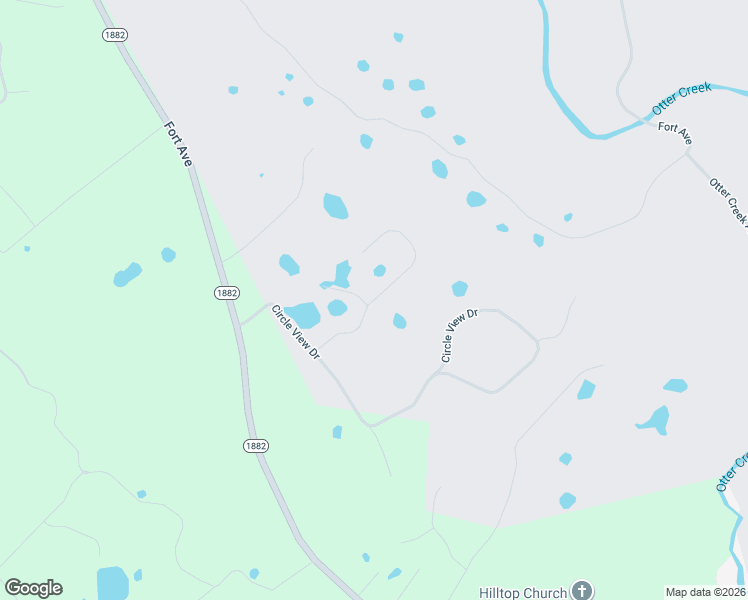 map of restaurants, bars, coffee shops, grocery stores, and more near Willow Lake Drive in Vine Grove