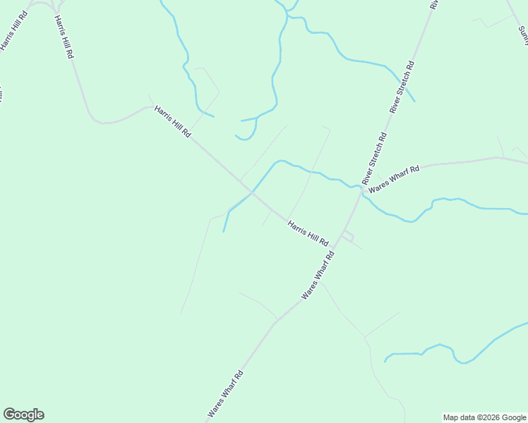 map of restaurants, bars, coffee shops, grocery stores, and more near 2800 Harris Hill Road in Dunnsville