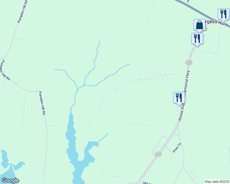 map of restaurants, bars, coffee shops, grocery stores, and more near 599 Lampkintown Road in Burgess
