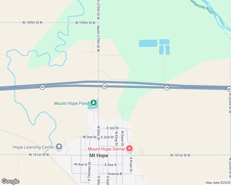 map of restaurants, bars, coffee shops, grocery stores, and more near 710 North Ohio Street in Mount Hope