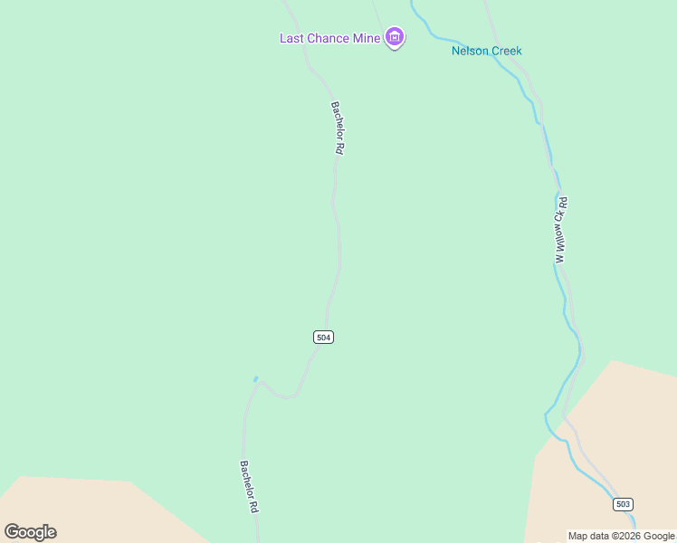 map of restaurants, bars, coffee shops, grocery stores, and more near Bachelor Road in Creede