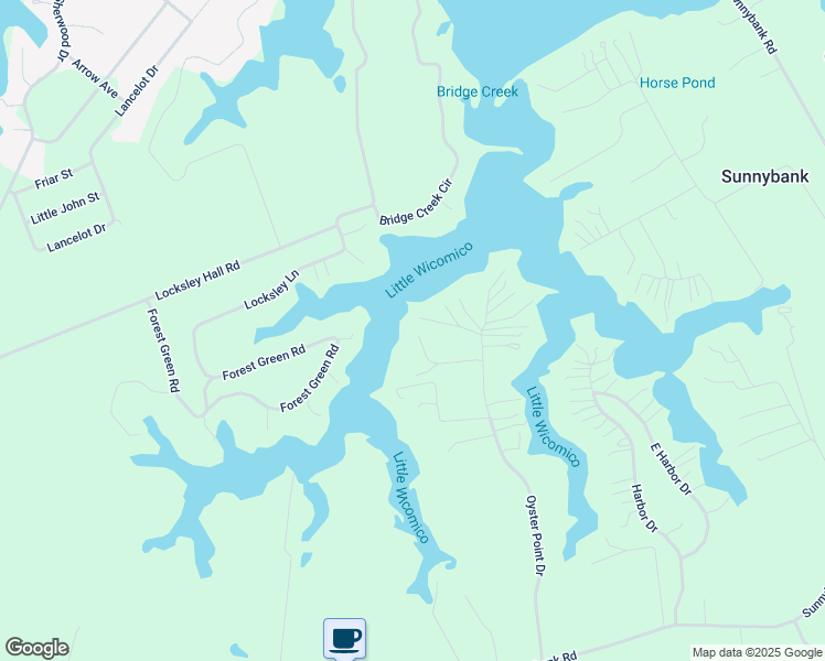 map of restaurants, bars, coffee shops, grocery stores, and more near 761 Oyster Point Drive in Reedville