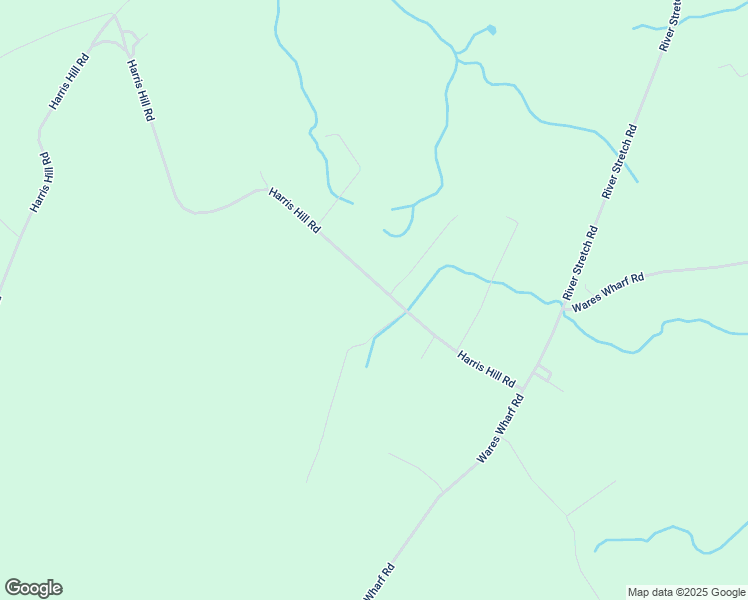 map of restaurants, bars, coffee shops, grocery stores, and more near 2652 Harris Hill Road in Dunnsville