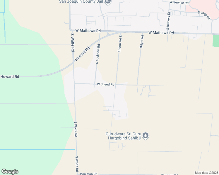 map of restaurants, bars, coffee shops, grocery stores, and more near 780 West Sneed Road in French Camp