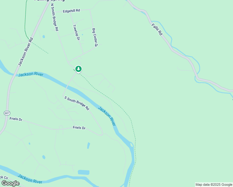 map of restaurants, bars, coffee shops, grocery stores, and more near 520 North Smith Bridge Road in Hot Springs