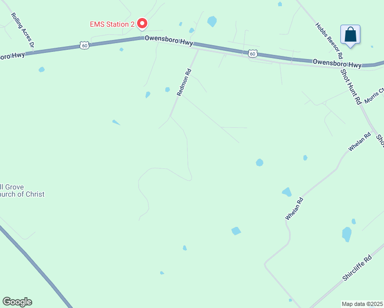map of restaurants, bars, coffee shops, grocery stores, and more near 16-22 Boak Mountain Ln in Vine Grove