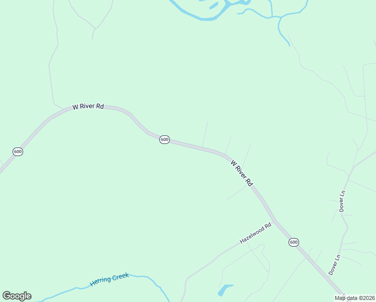 map of restaurants, bars, coffee shops, grocery stores, and more near 2392 West River Road in Aylett