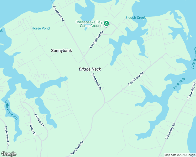 map of restaurants, bars, coffee shops, grocery stores, and more near 2074 Sunnybank Road in Reedville