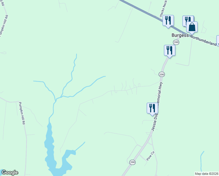 map of restaurants, bars, coffee shops, grocery stores, and more near 411 Lampkintown Road in Burgess
