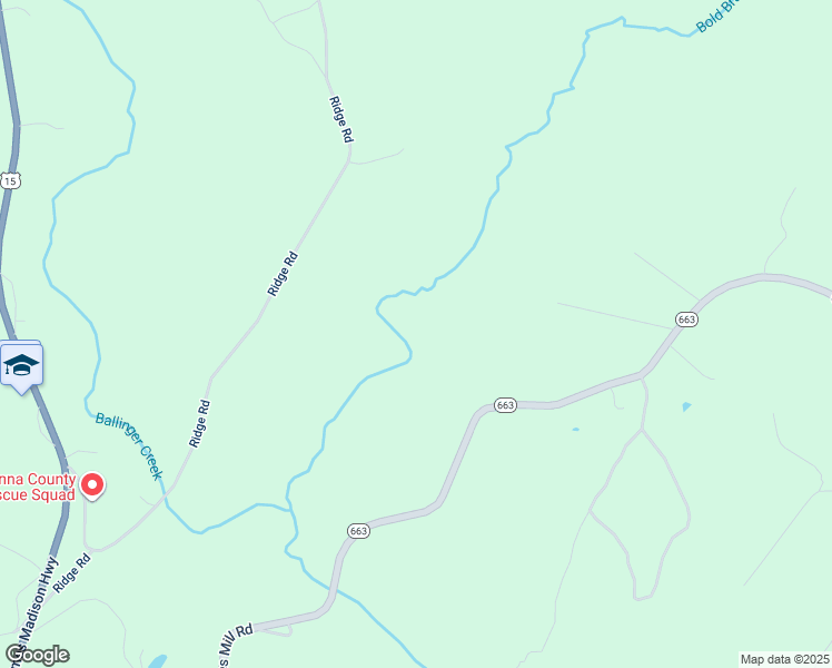 map of restaurants, bars, coffee shops, grocery stores, and more near 1566 Georges Mill Road in Palmyra