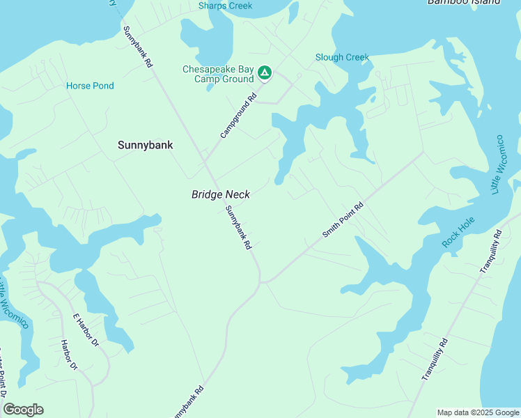 map of restaurants, bars, coffee shops, grocery stores, and more near 2074 Sunnybank Road in Reedville