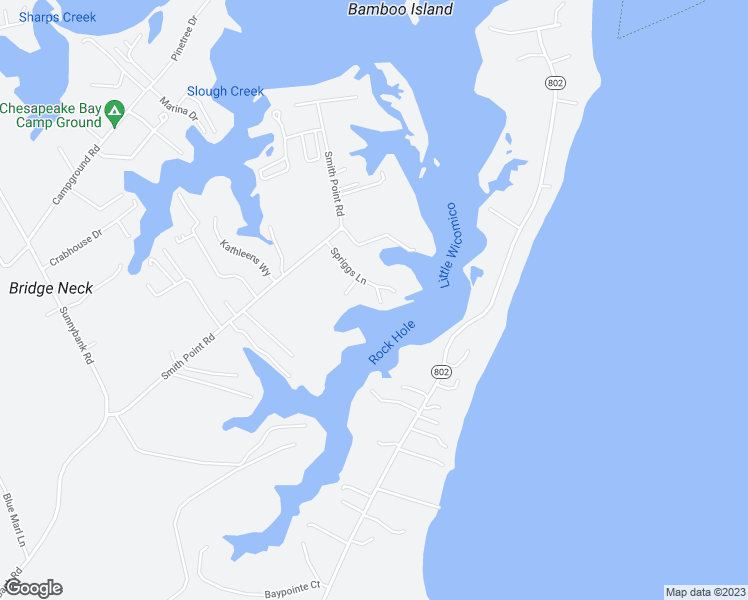 map of restaurants, bars, coffee shops, grocery stores, and more near 186 Spriggs Lane in Reedville