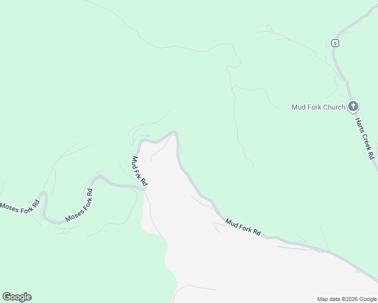 map of restaurants, bars, coffee shops, grocery stores, and more near Dingess Mountain Road in Logan County