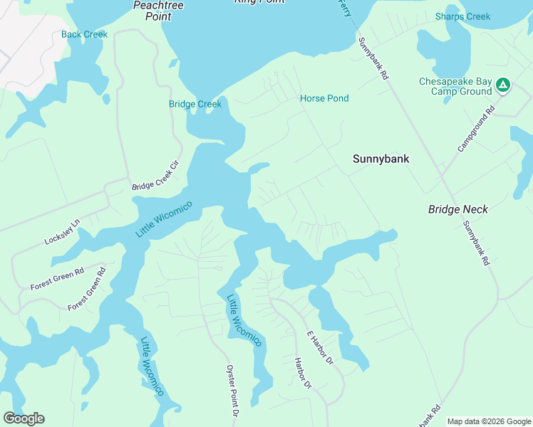 map of restaurants, bars, coffee shops, grocery stores, and more near 749 Sweet Hall Drive in Reedville