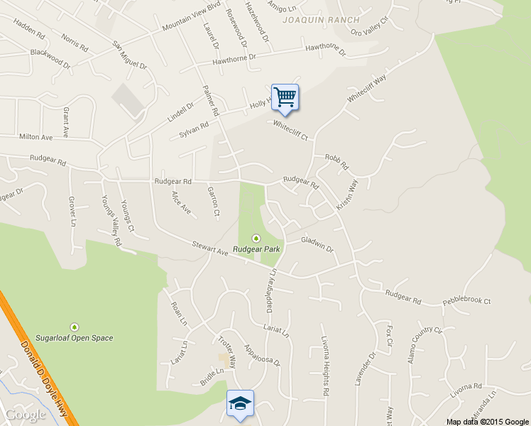 map of restaurants, bars, coffee shops, grocery stores, and more near 2111 Dapplegray Lane in Walnut Creek