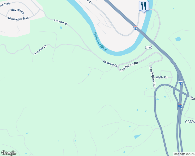 map of restaurants, bars, coffee shops, grocery stores, and more near 708 Tamarack Court in Richmond