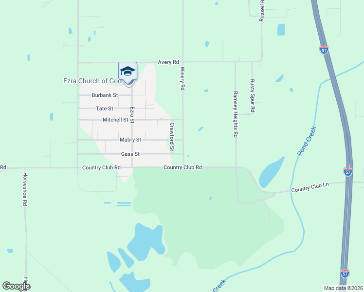 map of restaurants, bars, coffee shops, grocery stores, and more near 1075 Winery Road in West Frankfort