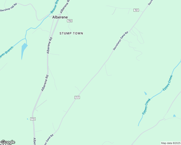 map of restaurants, bars, coffee shops, grocery stores, and more near 5580 Secretarys Sand Road in Esmont