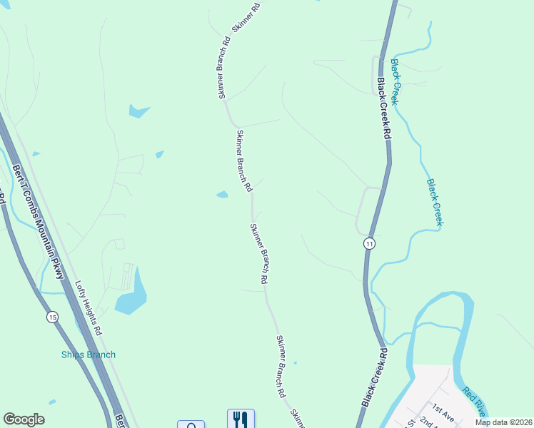 map of restaurants, bars, coffee shops, grocery stores, and more near 739 Skinner Branch Road in Clay City
