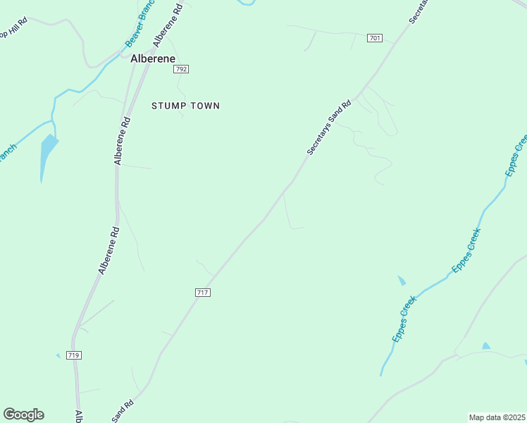 map of restaurants, bars, coffee shops, grocery stores, and more near 5580 Secretarys Sand Road in Esmont
