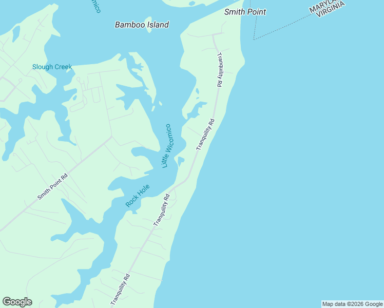 map of restaurants, bars, coffee shops, grocery stores, and more near 784 Tranquility Road in Reedville