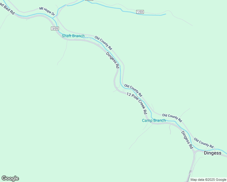 map of restaurants, bars, coffee shops, grocery stores, and more near 13 Cleo Drive in Dingess