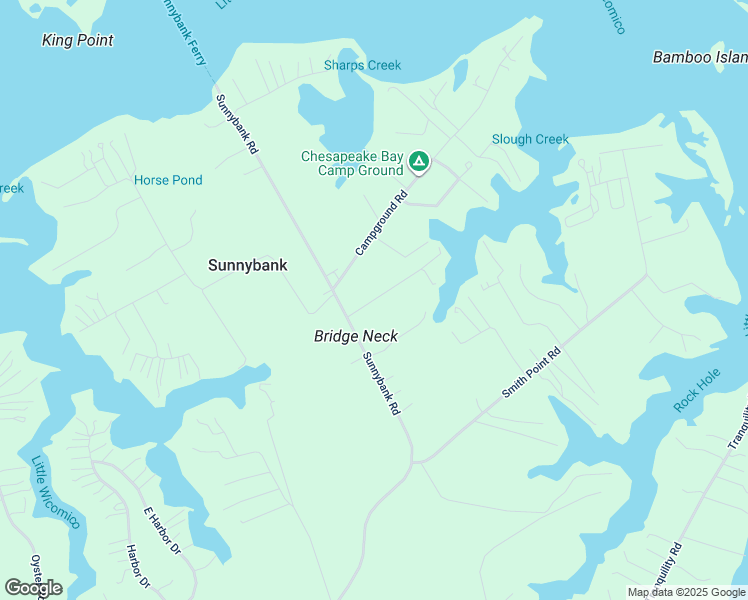 map of restaurants, bars, coffee shops, grocery stores, and more near Crabhouse Drive in Reedville
