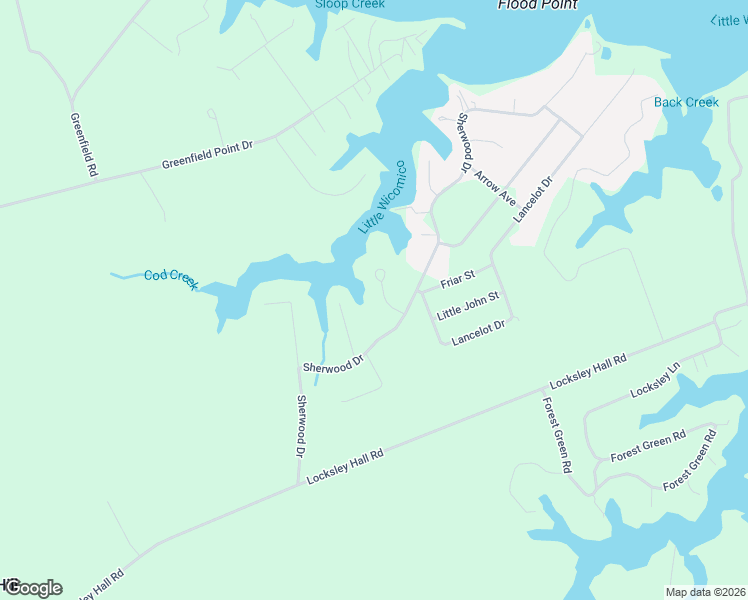 map of restaurants, bars, coffee shops, grocery stores, and more near 152 Swann Court in Reedville