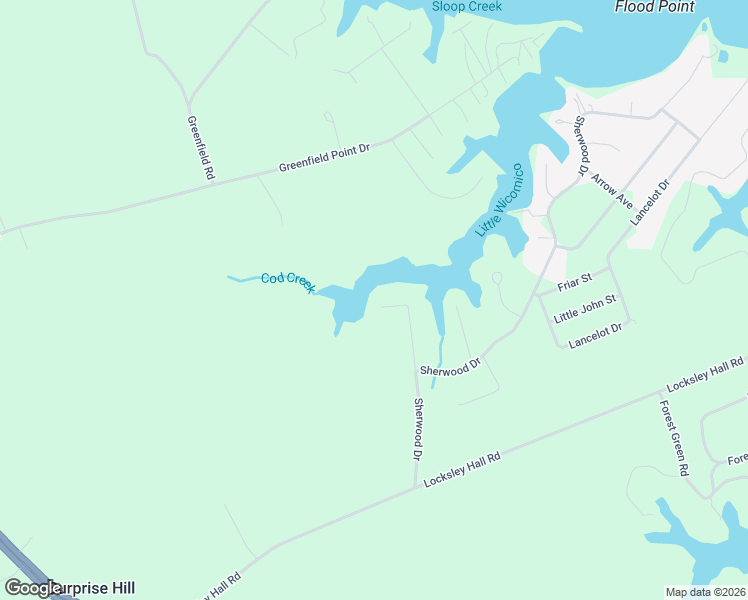 map of restaurants, bars, coffee shops, grocery stores, and more near 200 Nottingham Road in Reedville