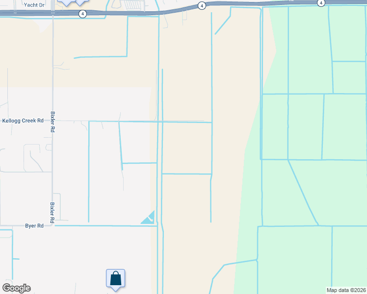 map of restaurants, bars, coffee shops, grocery stores, and more near 4500 Kellogg Creek Road in Byron