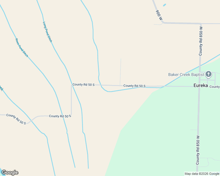 map of restaurants, bars, coffee shops, grocery stores, and more near 9037-9099 County Road 50 South in Richland City