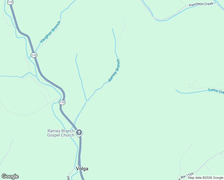 map of restaurants, bars, coffee shops, grocery stores, and more near Ramey Branch Road in Flatgap